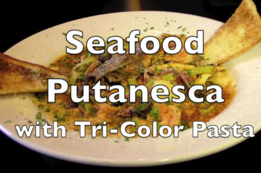 Seafood Puttanesca - Cooking With Chef Dato - Italy
