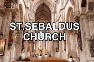 Inside St. Sebaldus Church and Italian and German Food Mukbang