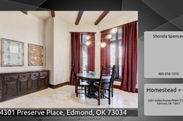4301 Preserve Place, Edmond, OK 73034