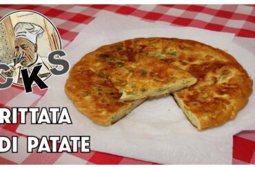 Italian Potatoes and Onions Omelette (Spanish Omelette)