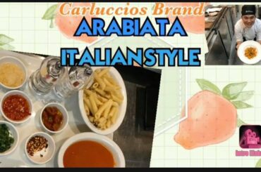 ARABIATA ITALIAN PASTA+ step by step in cooking delicious Italian style