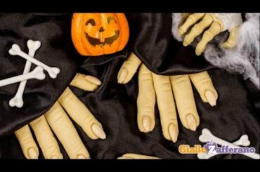 Witch finger cookies - Halloween recipe