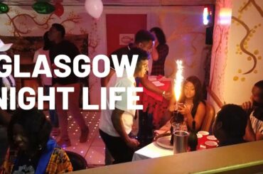 Glasgow Restaurants: Glasgow nightlife featuring two African restaurants in Glasgow