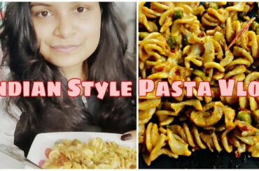 Indian Girl Making Pasta- Healthy style Pasta- SCRUMPTIOUS SUNDAY