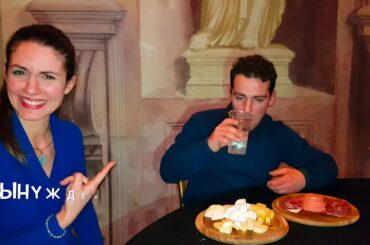 Tasting Challenge: Before and After Vodka! (italian with russian subtitles)