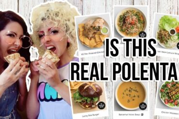 MUKBANG ITALIANS TRYING "ITALIAN" FOOD IN AMERICA