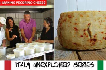 ITALY UNEXPLORED ABRUZZO - Italian Farming | How to Make Pecorino Cheese | Farm Life