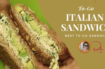 How to Make Italian Sandwich Recipe | Best Chicken Salad Sandwich Recipe Ever