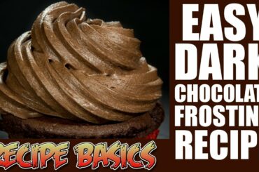 Easy Dark Chocolate Frosting Recipe (Boiled icing recipe )