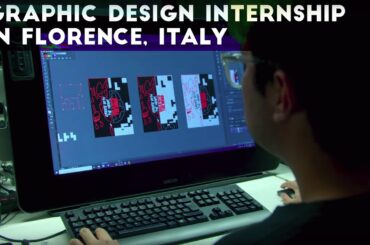 Graphic Design Internship in Florence, Italy
