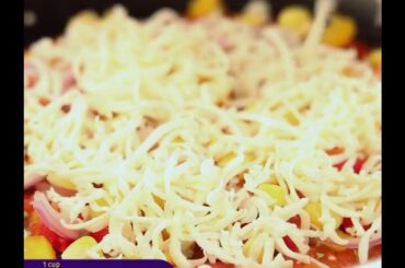 Left Over Chapati Pizza | Recipe | Quick & Easy | Tasty Video