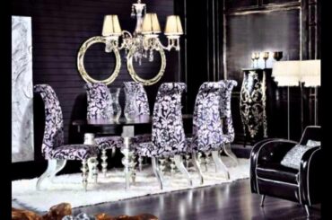 Elegant Italian dining room design