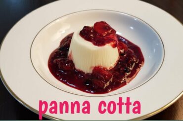Panna Cotta Recipe / Original Italian / Dessert Recipe/How to make panna cotta.