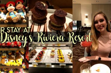 Our Stay at Disney's Riviera Resort! Topolino's Terrace, Room Tour, Riding the Skyliner & More 🤗🧳✨