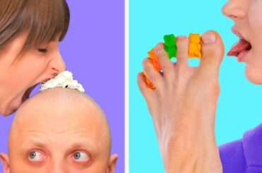 Bite, Lick or Nothing Food Challenge!