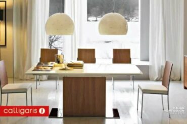 Calligaris Park Glass CS/4039-GR Dining Table