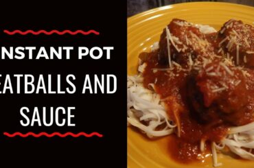 Instant Pot Meatballs | Keto Friendly and Gluten Free