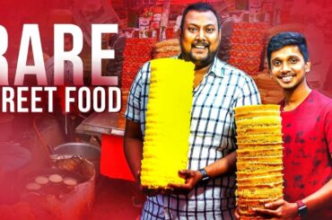 Rare Indian Street Food | Amazing Cooking Skills | Ghevar Malai