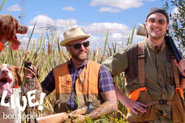 Brad Goes Pheasant Hunting | It's Alive | Bon Appétit