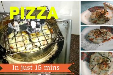 Pizza without Oven| Veg Pizza| Homemade Pizza | Cooking tutorials