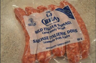 REA Mild Italian Sausages: What I Say About Food