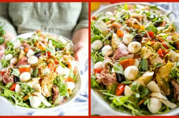 How to Make Low Carb Italian Chopped Salad