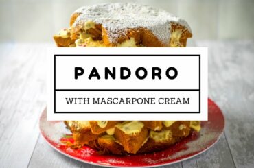 Pandoro with mascarpone cream - Italian Recipe for Christmas