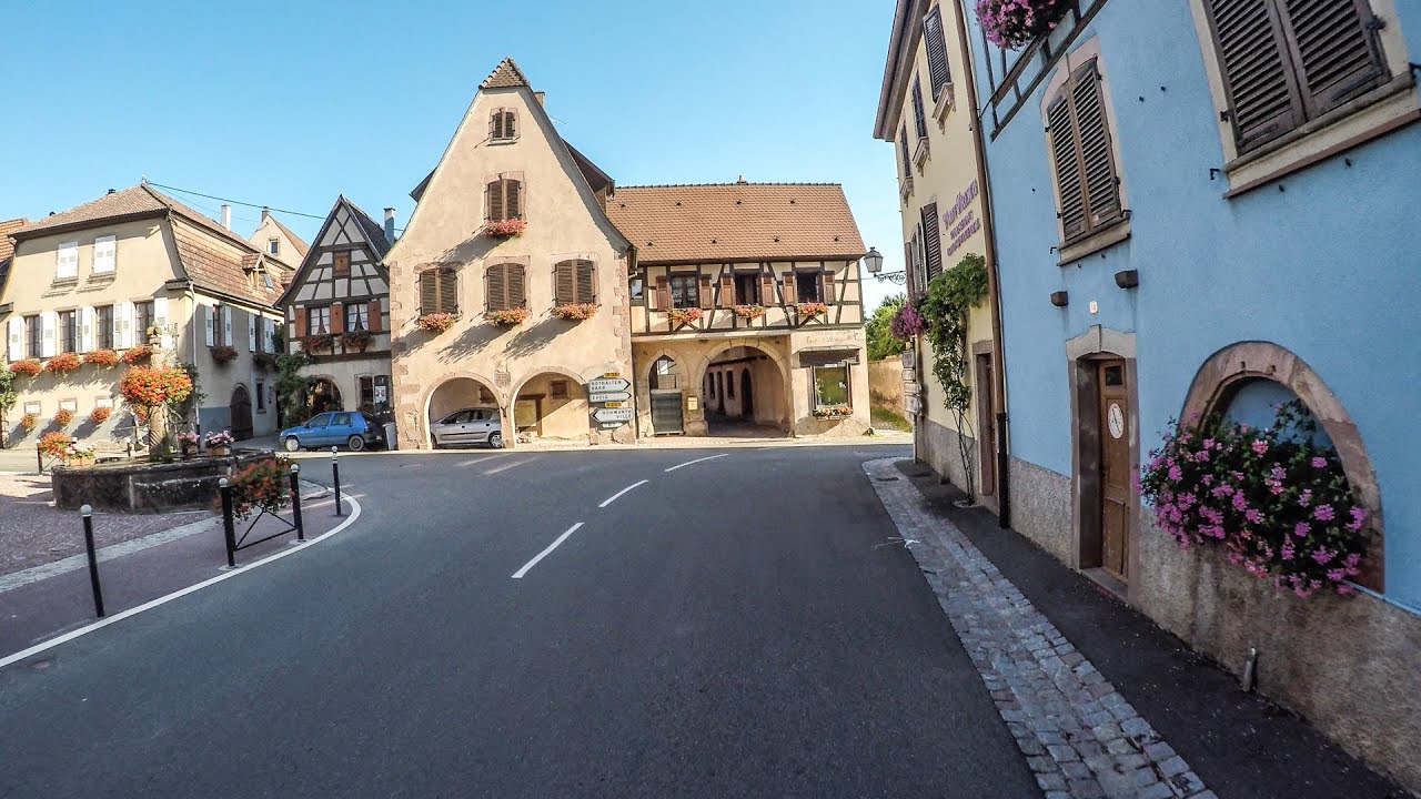 4K – Alsace Wine Route – Indoor Cycling Training 4K - Alsace Wine Route - Indoor Cycling Training