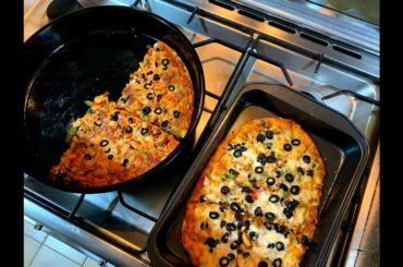 Chicken Pizza | A complete Recipe | Cheesy Chicken Pizza | Cook with Fakhara