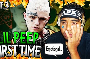 LIL PEEP FIRST REACTION (The Brightside, Benz Truck Pt 2, White Wine)
