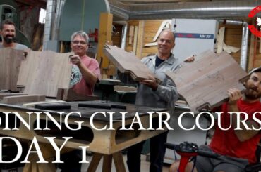 Woodworking Life 120 - DINING CHAIR COURSE DAY 1