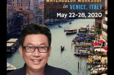 Watercolor Workshop in Venice with LK Bing