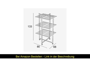 ⚡️ Arredamenti Italia AR_IT 695 KARISMA tower drying rack 25 meters of useful line Finishing cherry