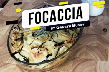 Italian Foccacia Recipe with BIGA!! | Gareth Busby