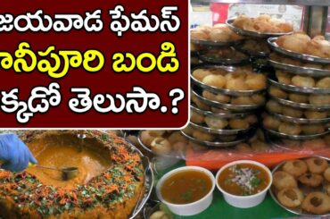 Famous Ragada Chaatwale in Vijayawada | pani puri chaat street food | Pdtv Foods