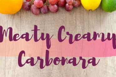 How to cook creamy and meaty carbonara
