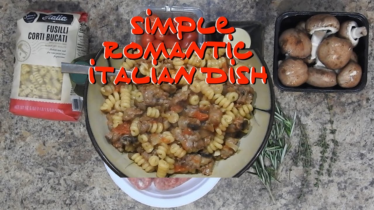 simple romantic italian dish simple romantic italian dish