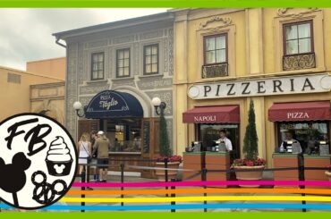 Pizza Window EPCOT - Pizza al Taglio | Fresh Baked WDW Food Friday