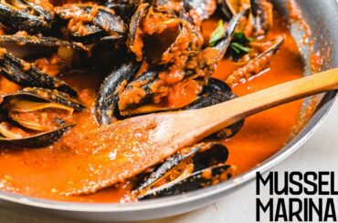 Mussels Marinara - How To Clean Mussels and Make a Delicious Seafood Dish