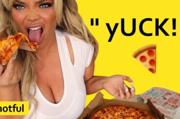 Mukbangers Consuming Pizza