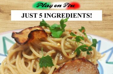 JERUSALEM ARTICHOKE RECIPE -  Quick and Easy Sunchoke PASTA RECIPE