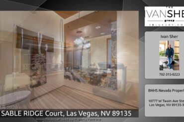 7 SABLE RIDGE Court, Las Vegas, NV 89135