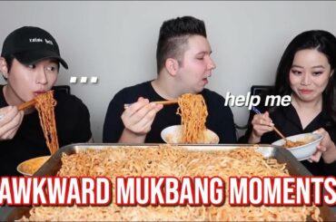 really awkward mukbang collabs