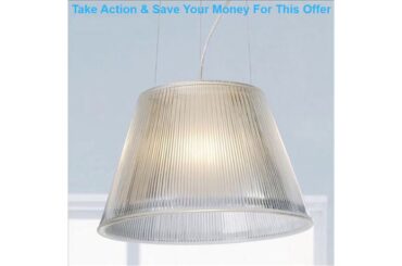 Review Italian Romeo Moon Pendant Lights European Stripe Glass Lamps Dining Room Living Room Hangin