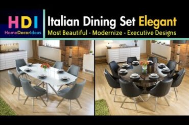 Italian Dining Set Elegant Designs, Unique Ideas || 6 Piece/8 Piece