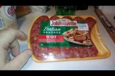 Johnsonville Hot Italian Sausage. How To Cook In A Air Fryer