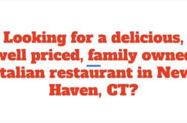 Pizza Restaurants in New Haven, CT