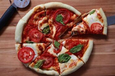 Homemade Margherita Pizza Recipe | From Scratch Dough & Sauce a Recipe