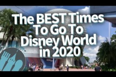 The BEST Times To Go To Disney World in 2020!