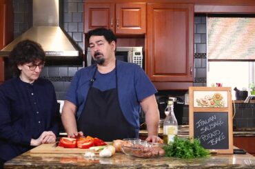 How to Make Italian Sausage, Potatoes, Peppers and Onions